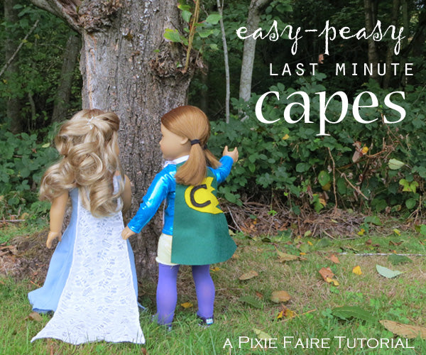 Quick Last Minute Capes