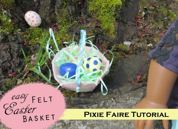 Easy Felt Easter Basket