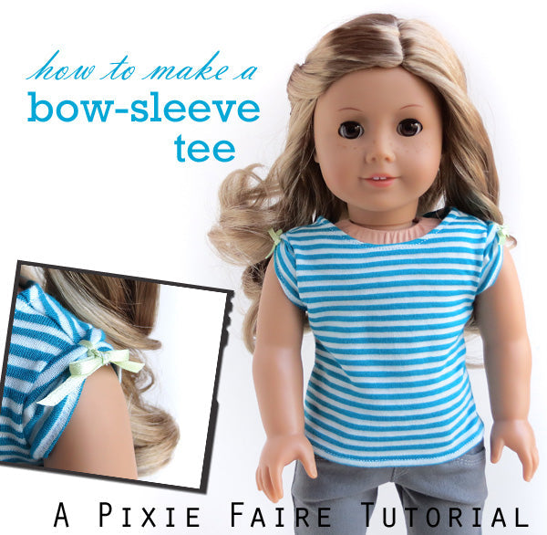Bow Sleeve Tee