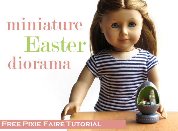 Miniature Easter Diorama