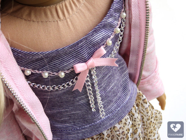 Faux Necklace Tank