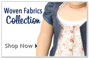 18 Inch Doll Clothes Tops - Woven Fabrics