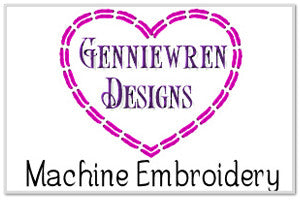 Genniewren Designs Machine Embroidery