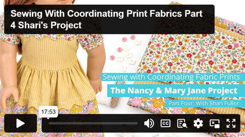 SWC Classes Sewing With Coordinating Print Fabrics Master Class Video Course Pixie Faire