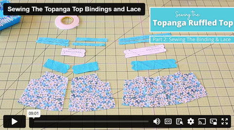 SWC Classes Sewing The Topanga Ruffled Top  Master Class Video Course Pixie Faire