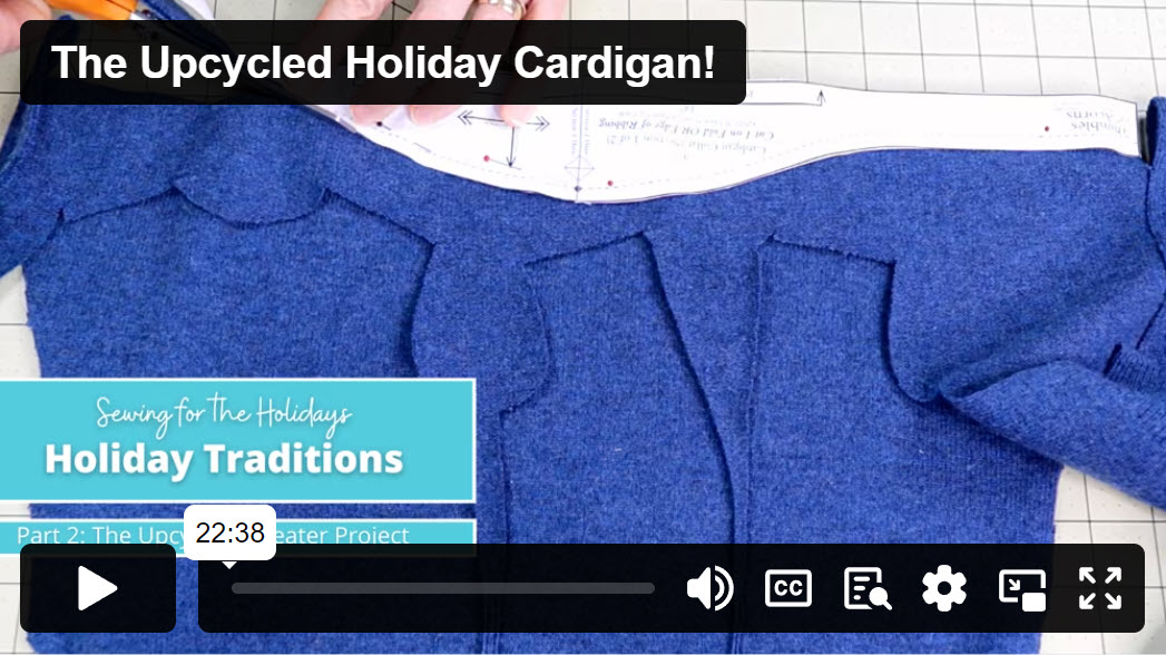SWC Classes Sewing Holiday Traditions Master Class Video Course Pixie Faire