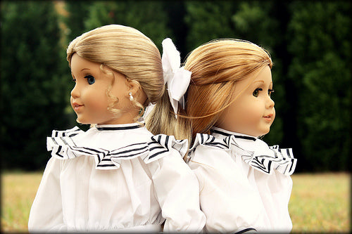 PF House Brand 18 Inch Historical 1904 Ice Cream Dress 18" Doll Clothes Pattern Pixie Faire