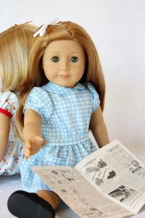 PF House Brand 18 Inch Historical 1930's Vintage Dress Pattern 18" Doll Clothes Pixie Faire