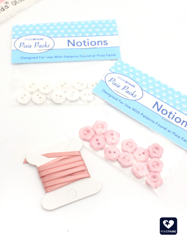 Pixie Faire Pixie Packs Pixie Pack 1940s Nursing Student - Tilda Tinystripe Pink Pixie Faire