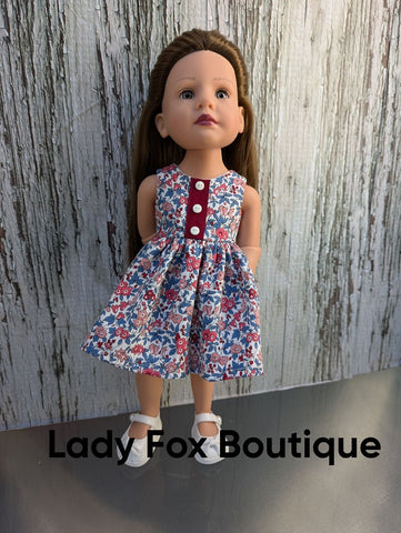 Lady Fox Boutique Gotz Little Kids Tiny Charmer Dress Doll Clothes Pattern For 14 Inch GOTZ Little Kidz Dolls Pixie Faire