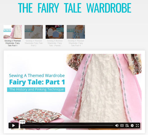 SWC Classes Sewing A Fairy Tale Wardrobe Master Class Video Course Pixie Faire