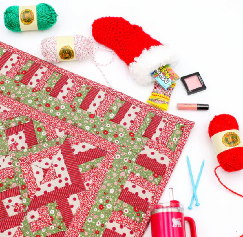 SWC Classes Sewing the Mini Holiday Quilt Master Class Video Course Pixie Faire