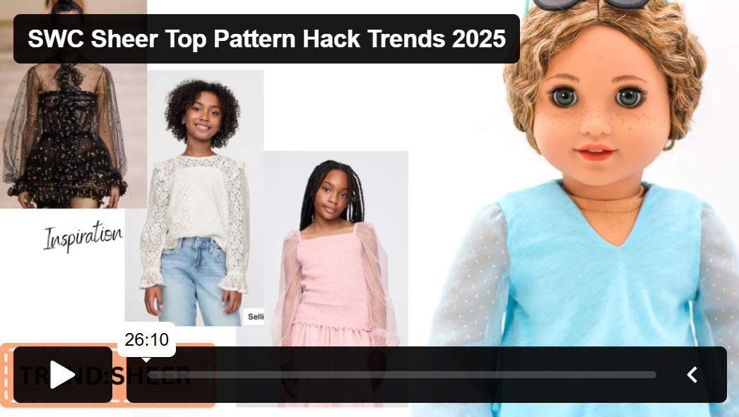 SWC Classes Sewing 2025 Spring and Summer Fashion Trends Master Class Video Course Pixie Faire