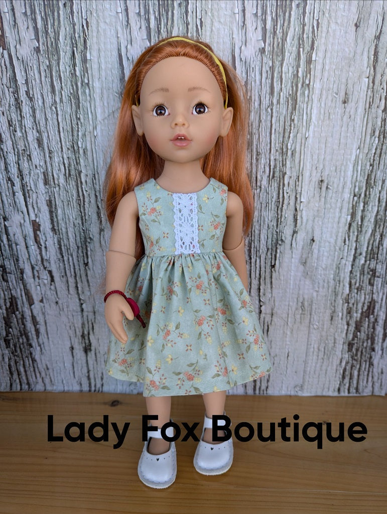 Lady Fox Boutique Gotz Little Kids Tiny Charmer Dress Doll Clothes Pattern For 14 Inch GOTZ Little Kidz Dolls Pixie Faire