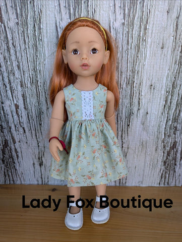 Lady Fox Boutique Gotz Little Kids Tiny Charmer Dress Doll Clothes Pattern For 14 Inch GOTZ Little Kidz Dolls Pixie Faire