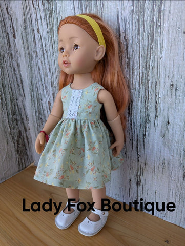 Lady Fox Boutique Gotz Little Kids Tiny Charmer Dress Doll Clothes Pattern For 14 Inch GOTZ Little Kidz Dolls Pixie Faire