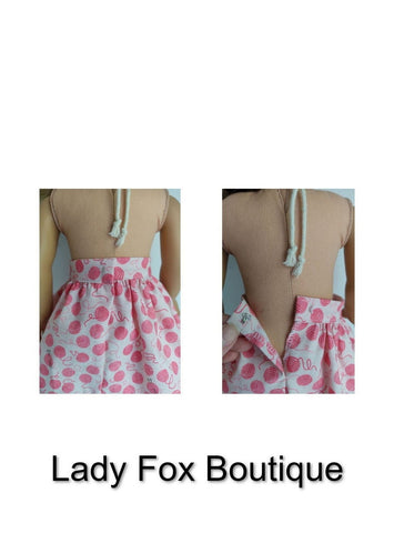 Lady Fox Boutique 18 Inch Modern Darya Outfit 18 Inch Doll Clothes Pattern Pixie Faire