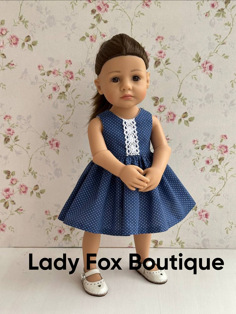 Lady Fox Boutique Gotz Little Kids Tiny Charmer Dress Doll Clothes Pattern For 14 Inch GOTZ Little Kidz Dolls Pixie Faire