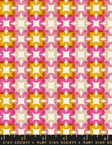 Pixie Faire Pixie Packs Pixie Pack - Flower Plaid Woodland Park Ruby Star -  1970s Panel Dress Kit Pixie Faire