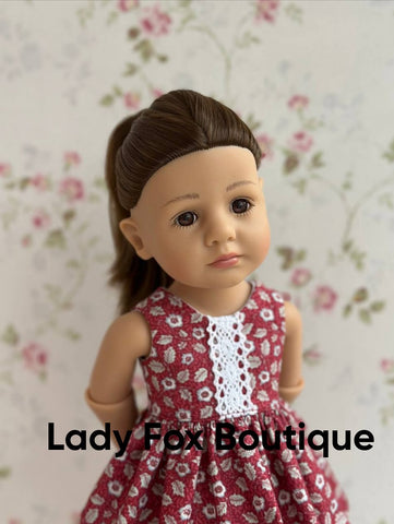 Lady Fox Boutique Gotz Little Kids Tiny Charmer Dress Doll Clothes Pattern For 14 Inch GOTZ Little Kidz Dolls Pixie Faire