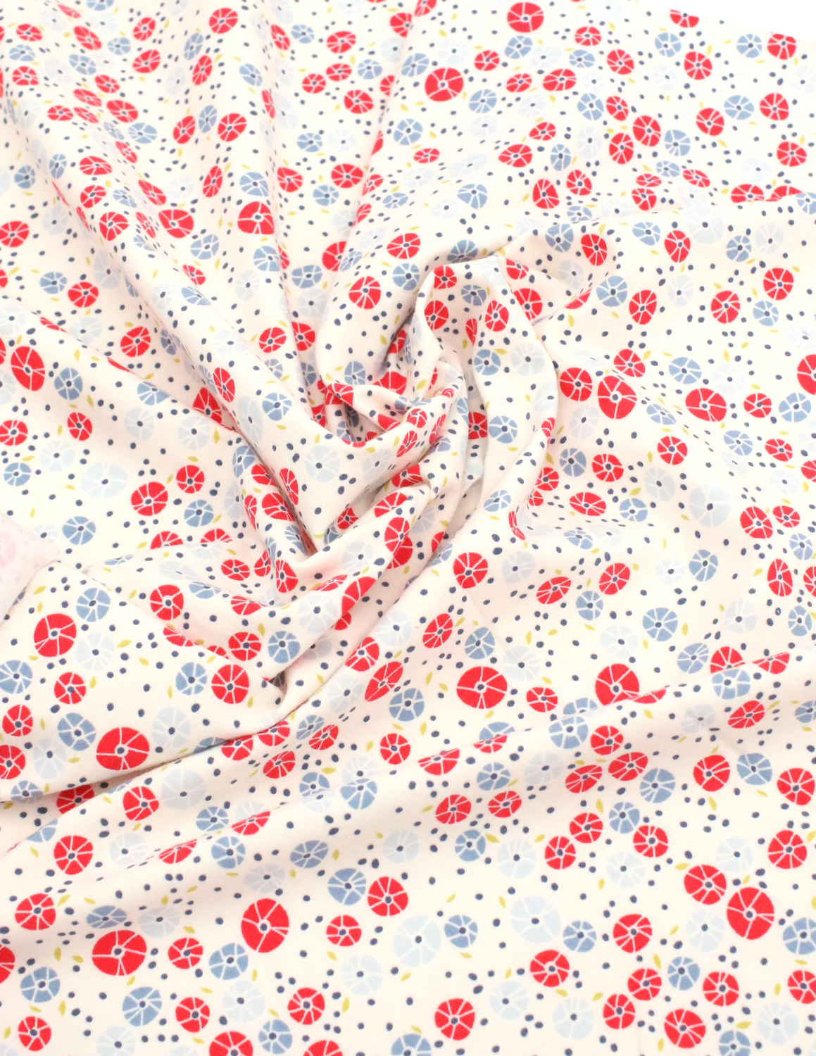 Pixie Faire Pixie Cuts Pixie Cuts Pre Cut Fabric - Cotton Spandex Barnacles Cherry 15x28 Pixie Faire