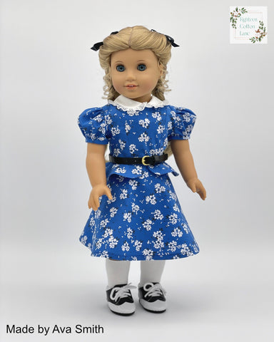 Eighteen Cotton Lane 18 Inch Historical Let's Be Friends! 18" Doll Clothes Pattern Pixie Faire