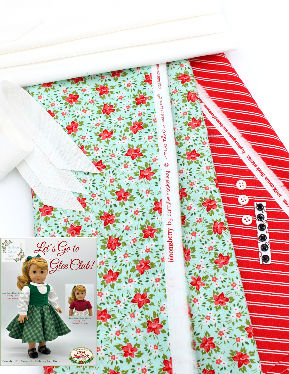Pixie Faire Pixie Packs Pixie Packs Let's Go To Glee Club Kit - Bloomsberry Floral & Stripe Pixie Faire