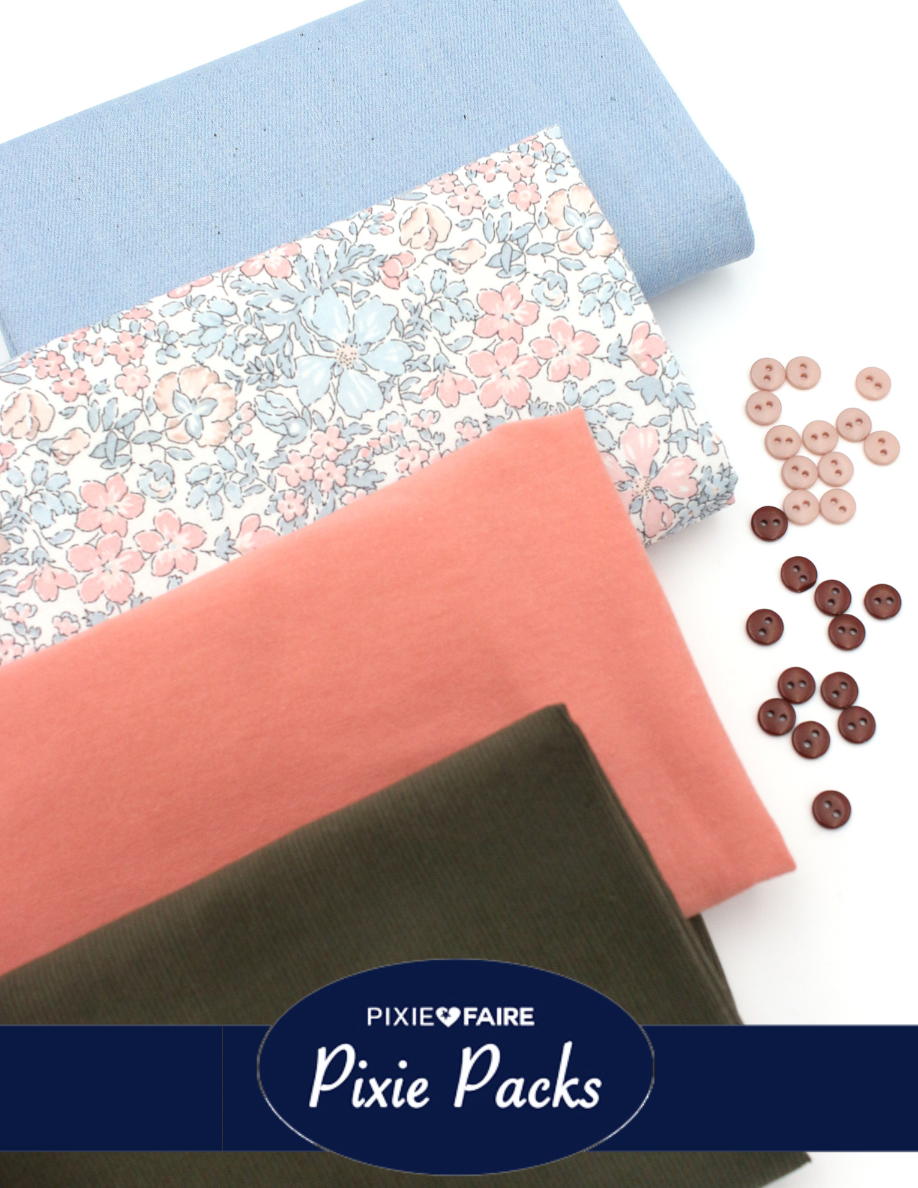 Pixie Faire Pixie Packs Pixie Packs Vintage Blossom Vibes Curated Fabric Bundle Pixie Faire