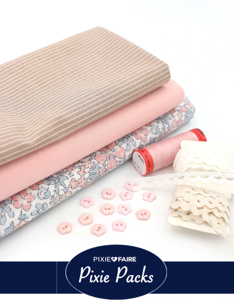 Pixie Faire Pixie Packs Pixie Packs Blossom and Glitter Curated Fabric Bundle Pixie Faire