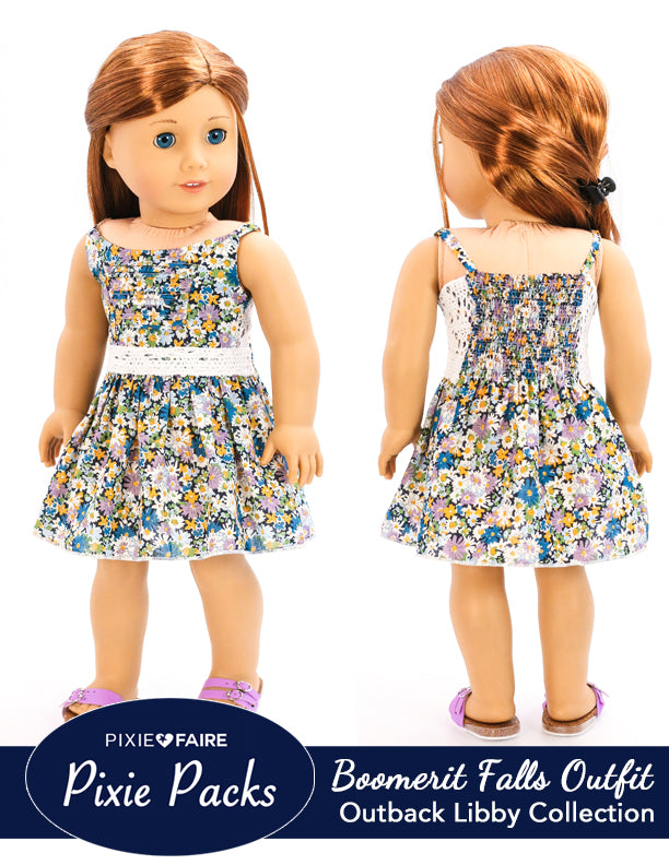 Pixie Faire Pixie Packs Pixie Packs Boomerit Falls Jacket and Dress Outback Libby Collection Lavender Pixie Faire
