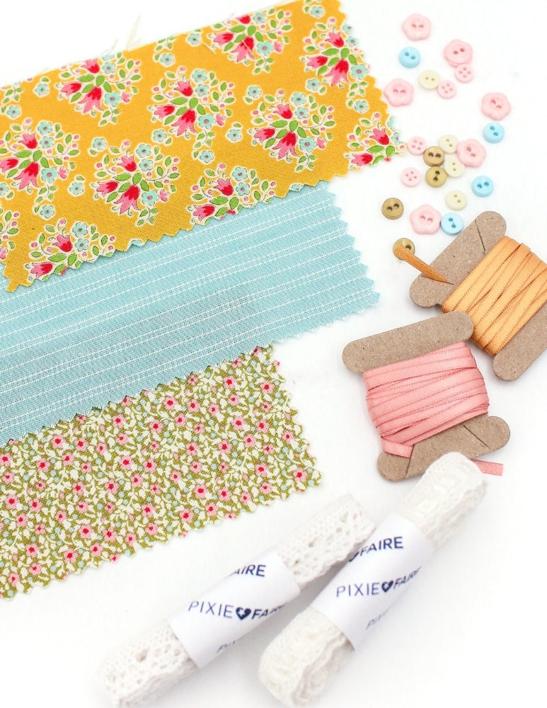 Pixie Faire Pixie Packs Pixie Packs Tilda Fabrics Creating Memories Collection 6 Pixie Faire