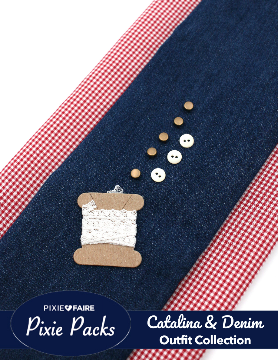 Pixie Faire Pixie Packs Pixie Packs Catalina & Denim Outfit Collection Pixie Faire