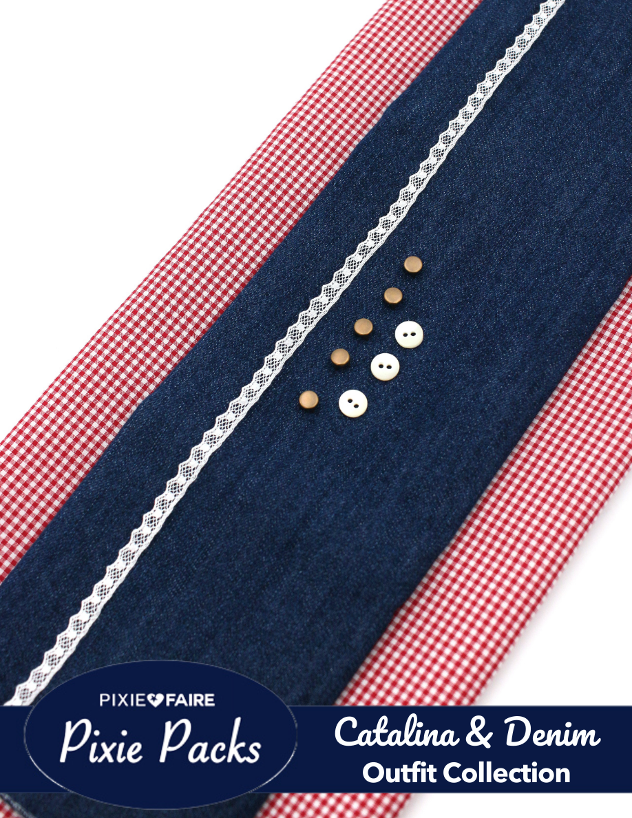 Pixie Faire Pixie Packs Pixie Packs Catalina & Denim Outfit Collection Pixie Faire