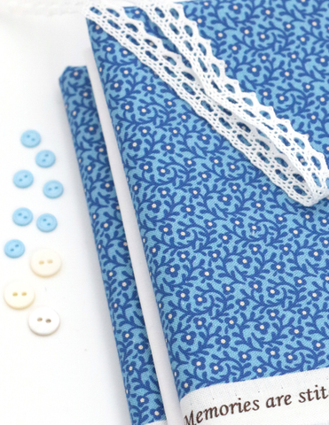 Pixie Faire Pixie Packs Pixie Pack Civil War Dress Kit - Sallys Stitches Prussian Blue Pixie Faire