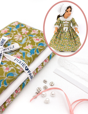 Pixie Faire Pixie Packs Pixie Packs Colonial Day Dress Liberty London Parks Historical Collection Pixie Faire