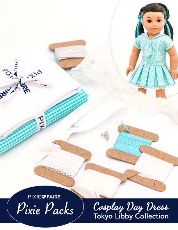 Pixie Faire Pixie Packs Pixie Packs Cosplay Day Dress Aqua Tokyo Libby Collection Pixie Faire