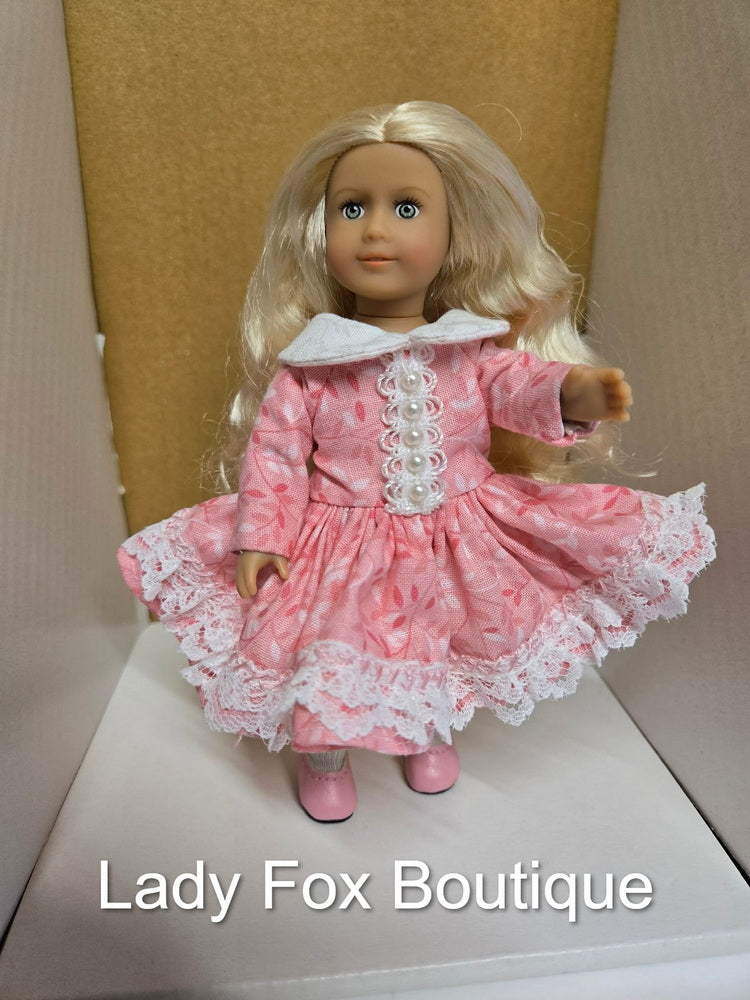 Inga Dress 6" Doll Clothes Pattern For 6 Inch Mini Dolls
