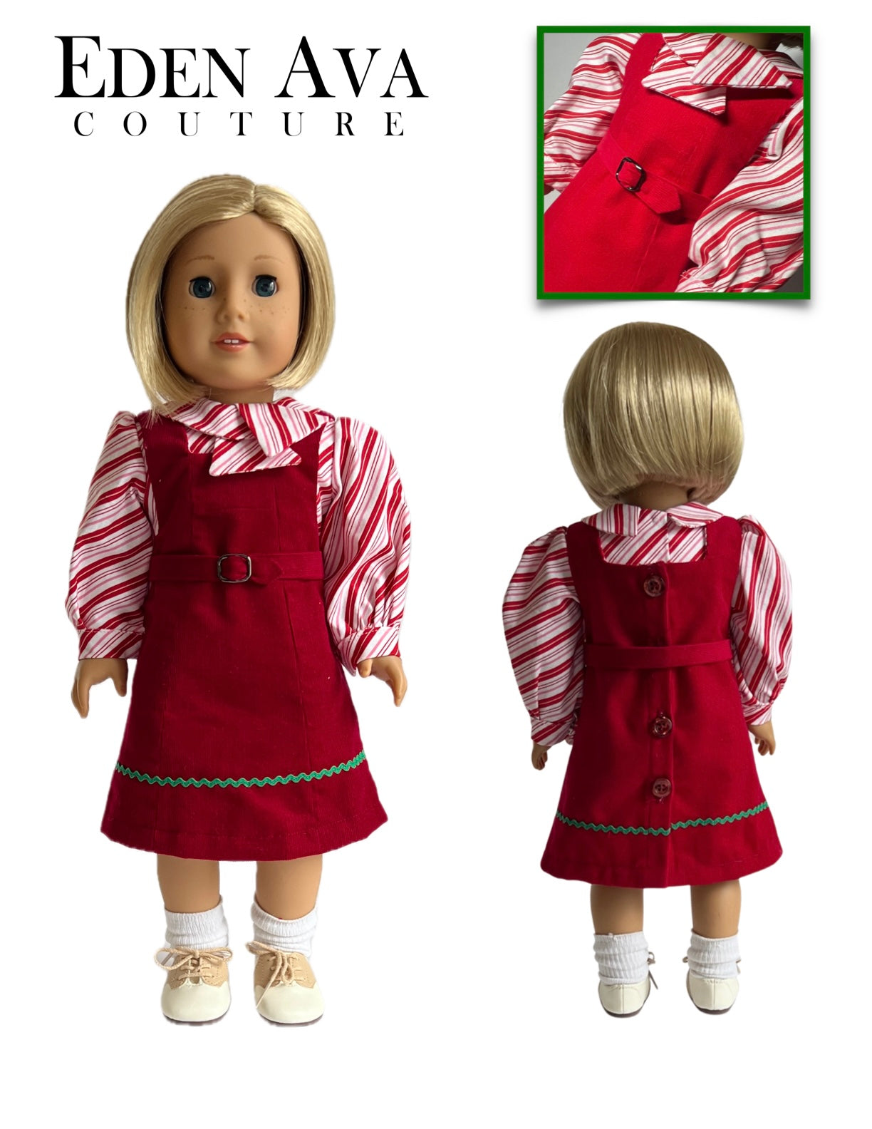 Eden Ava Couture 1930's Rick Rack Outfit 18