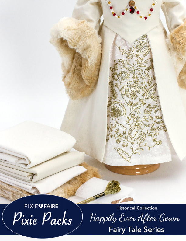 Pixie Faire Pixie Packs Pixie Packs Happily Ever After Fairy Tale Gown Historical Collection Pixie Faire