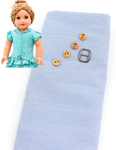 Pixie Faire Pixie Packs Pixie Pack Faraway Downs Dress Blue Stripe Pixie Faire