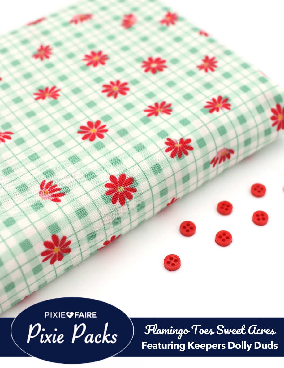Pixie Faire Pixie Packs Pixie Packs Sweet Acres Floral Gingham Print For Sweet Summer Days Pixie Faire