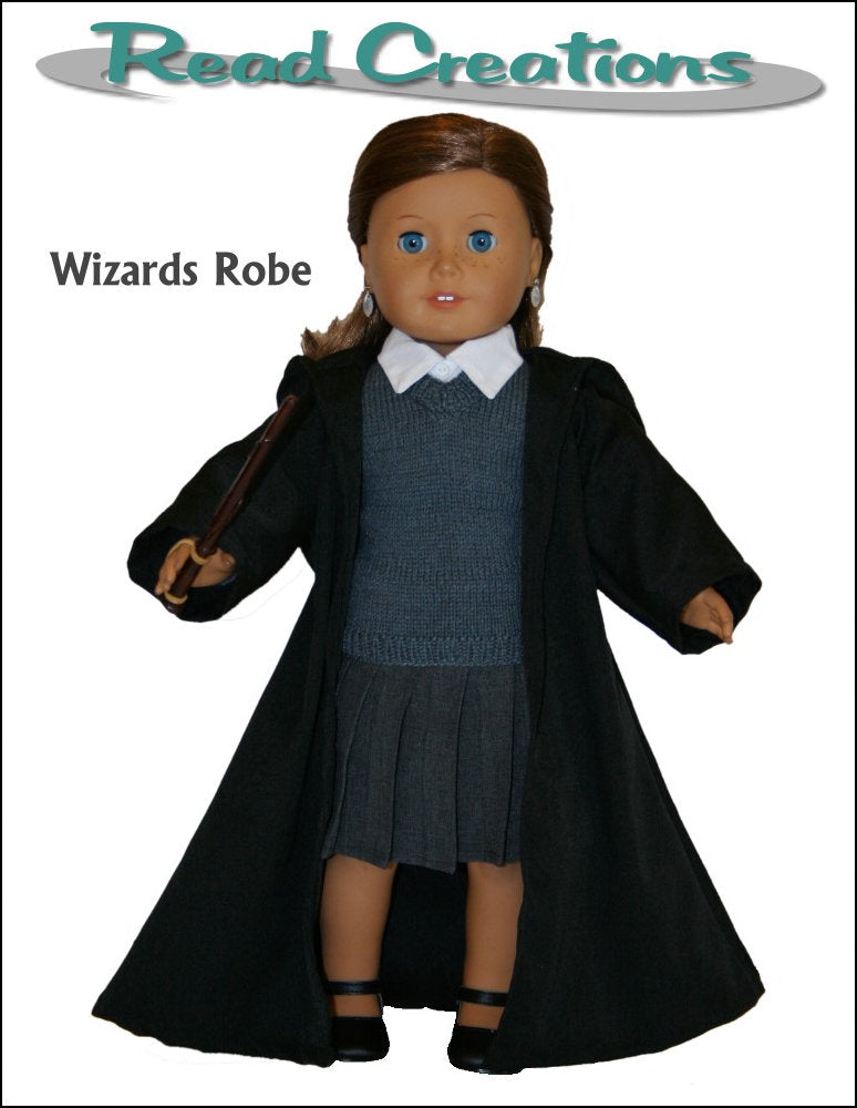 Read Creations 18 Inch Modern Galactic Warrior Robe 18" Doll Clothes Pixie Faire