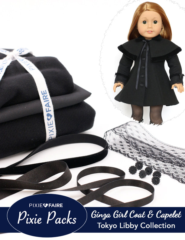Pixie Faire Pixie Packs Pixie Packs Ginza Girl Coat & Capelet Tokyo Libby Collection Pixie Faire