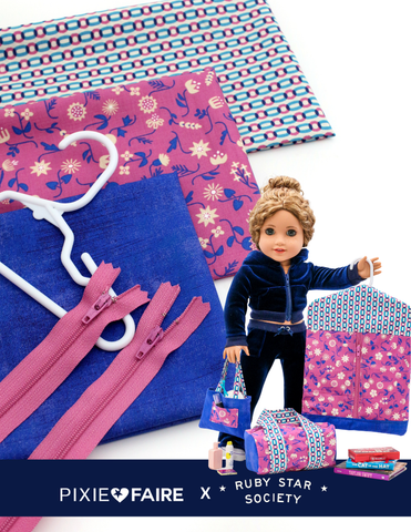 Pixie Faire Pixie Packs Pixie Packs Girls On The Go Kit - Ruby Star Society | Salutations Pixie Faire