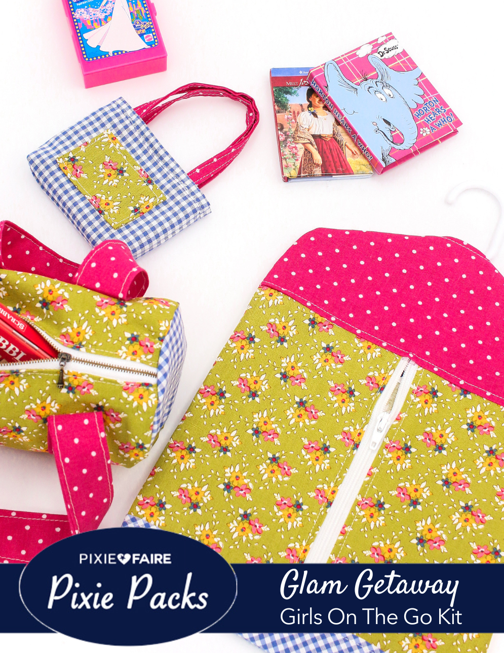 Pixie Faire Pixie Packs Pixie Packs Girls On The Go Kit - Glam Getaway Pixie Faire