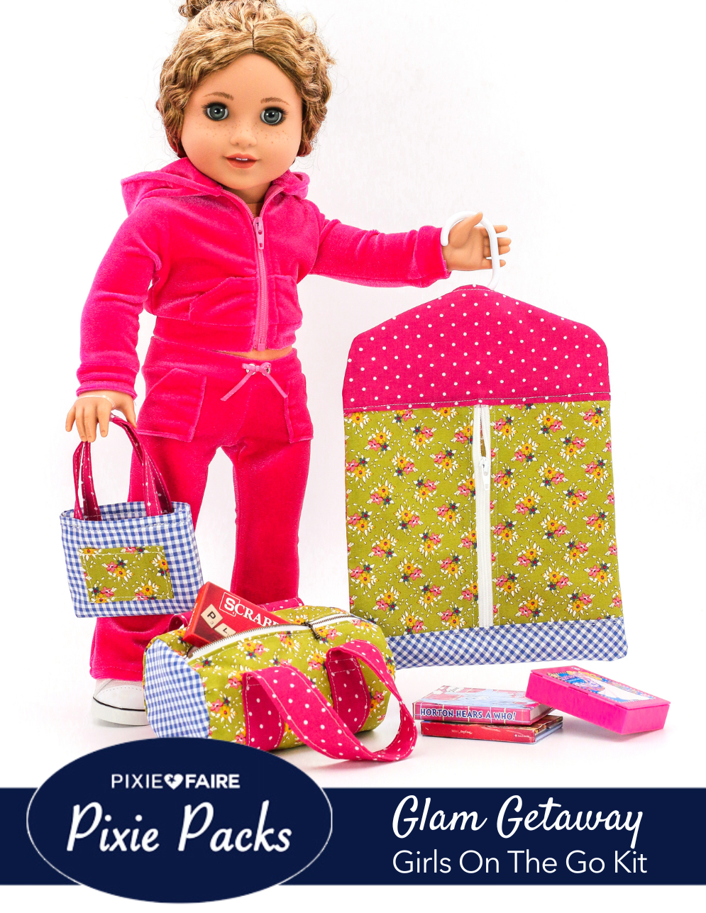 Pixie Faire Pixie Packs Pixie Packs Girls On The Go Kit - Glam Getaway Pixie Faire