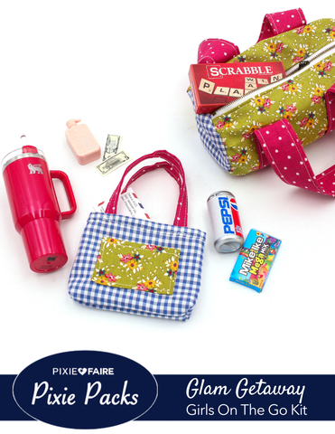 Pixie Faire Pixie Packs Pixie Packs Girls On The Go Kit - Glam Getaway Pixie Faire