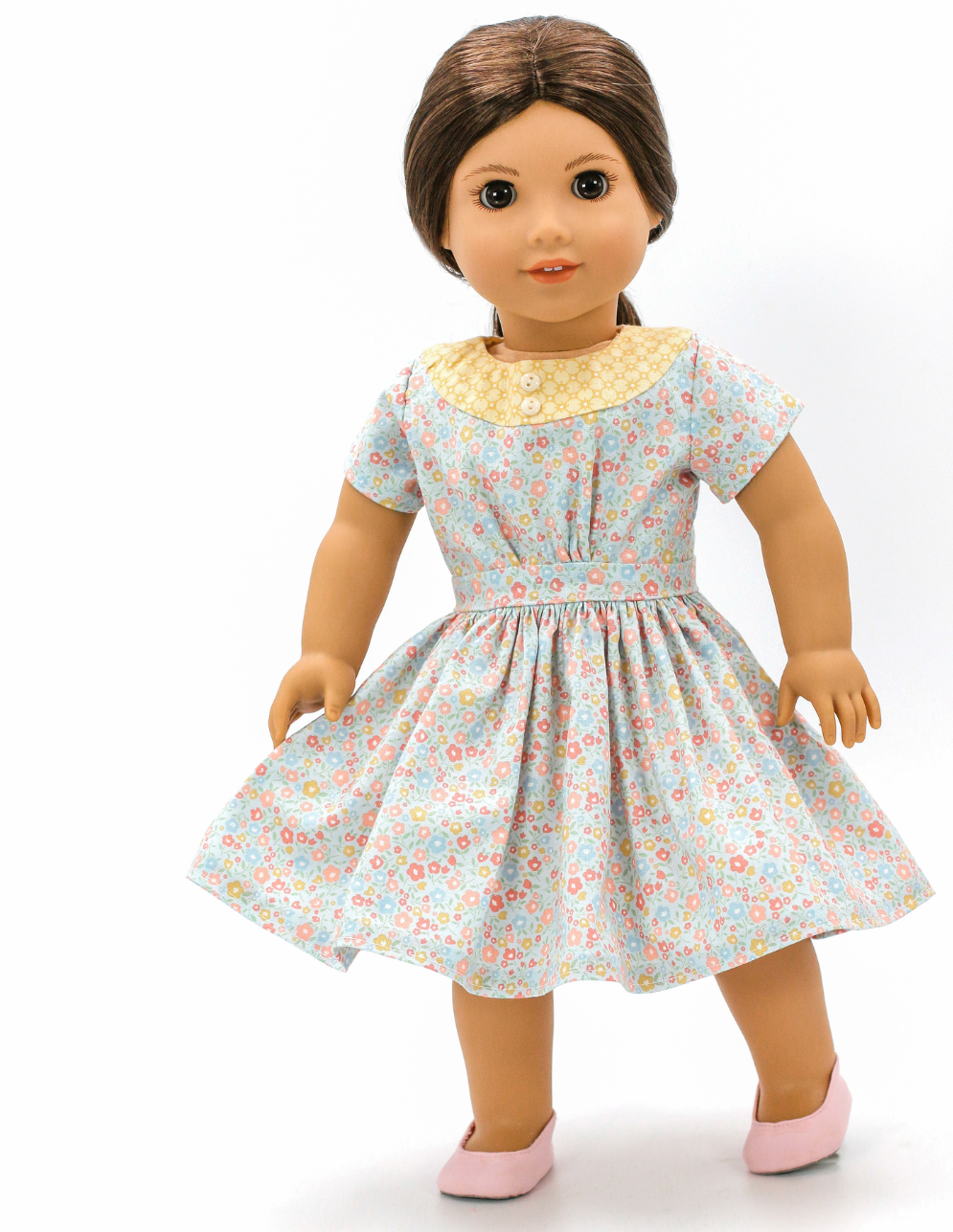 Pixie Faire Pixie Packs Pixie Pack - 1940s Bubblegum Dress - Handmade Sweetness Pixie Faire
