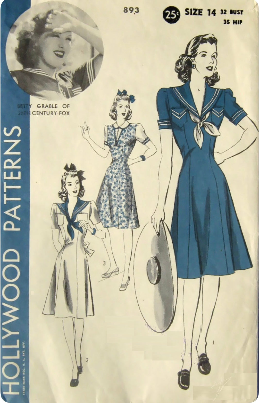 Eighteen Cotton Lane 18 Inch Historical Let's Salute the Navy! 18" Doll Clothes Pattern Pixie Faire