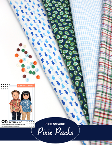 Pixie Faire Pixie Packs Limited Edition Pixie Pack Boys Camp Shirts Pixie Faire